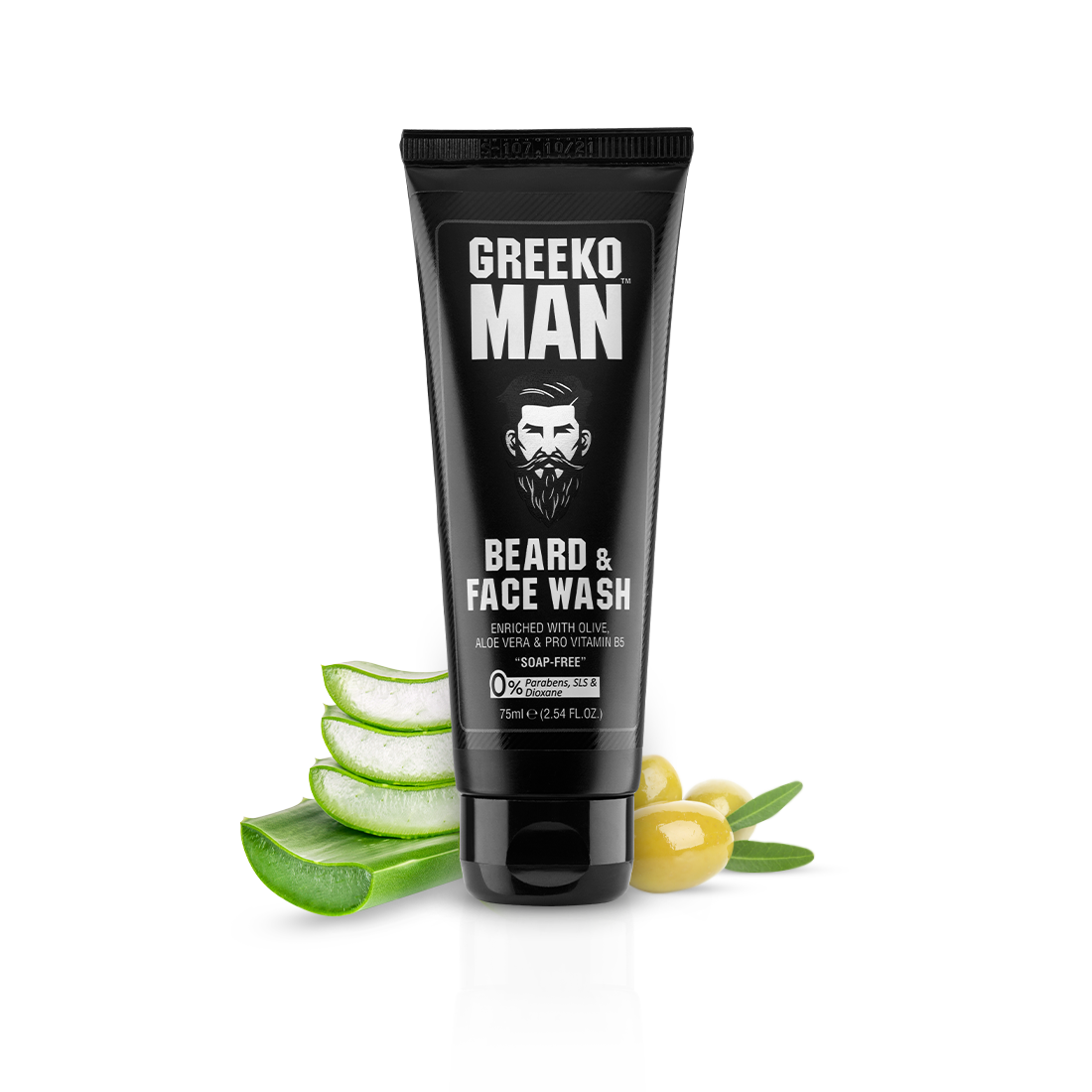 Greeko Man Beard and Face wash