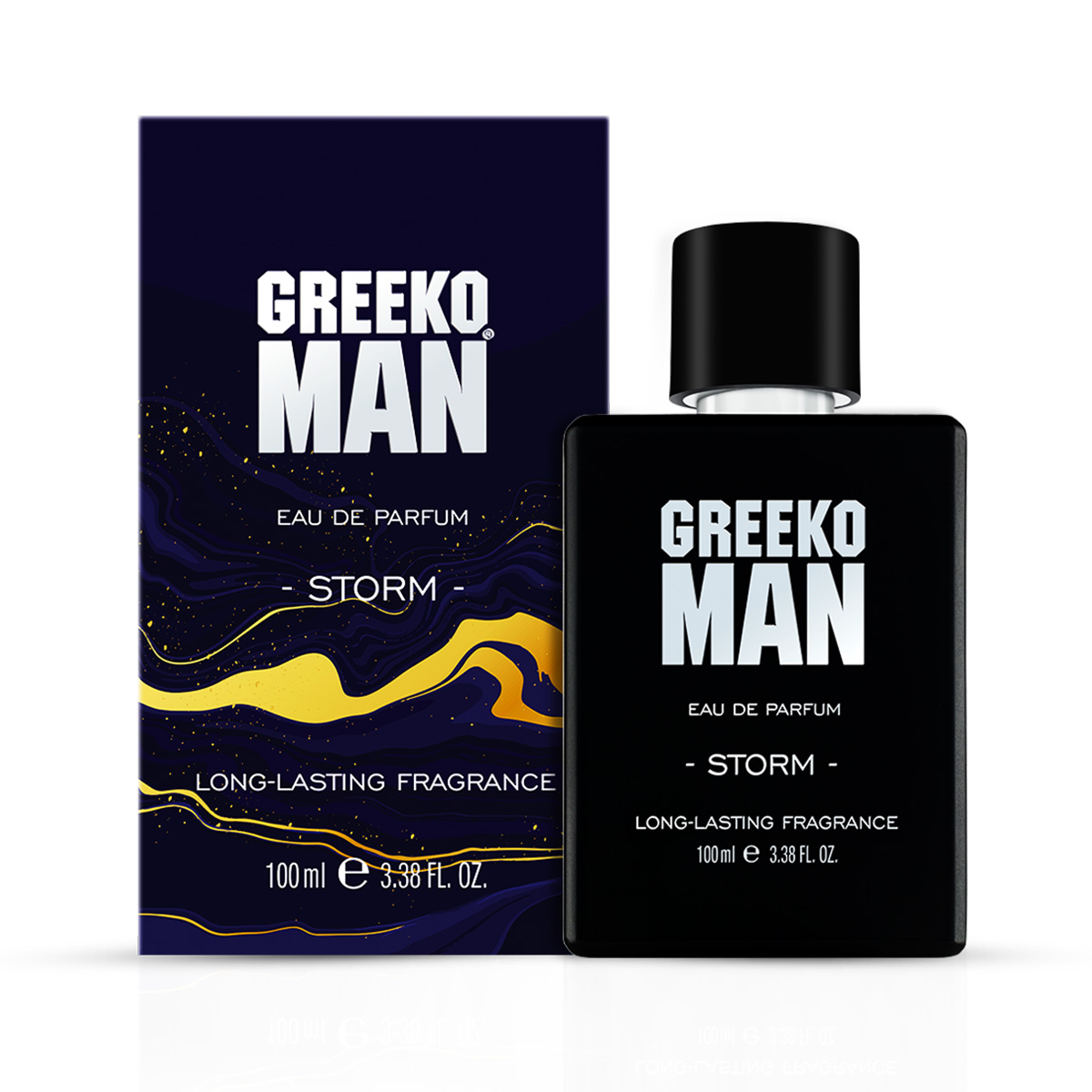 Greeko Man Perfume for Men (Storm) 100ml - Luxurious Premium Perfume